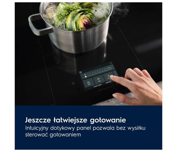 Płyta indukcyjna Electrolux CIT61443 SlimFit Hob2Hood Czarny - 1256662 - zdjęcie 7